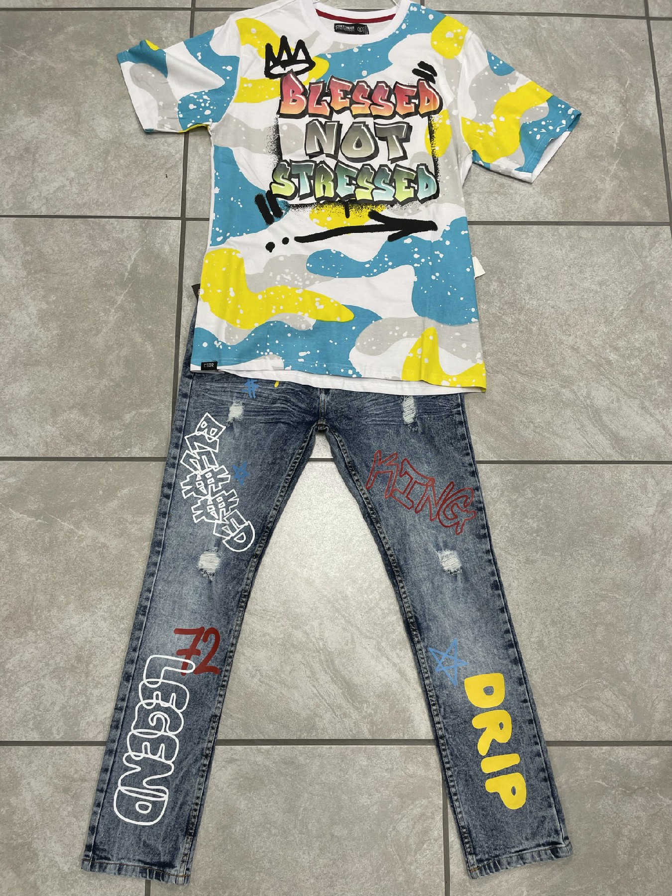 Graffiti Writing Jeans L32