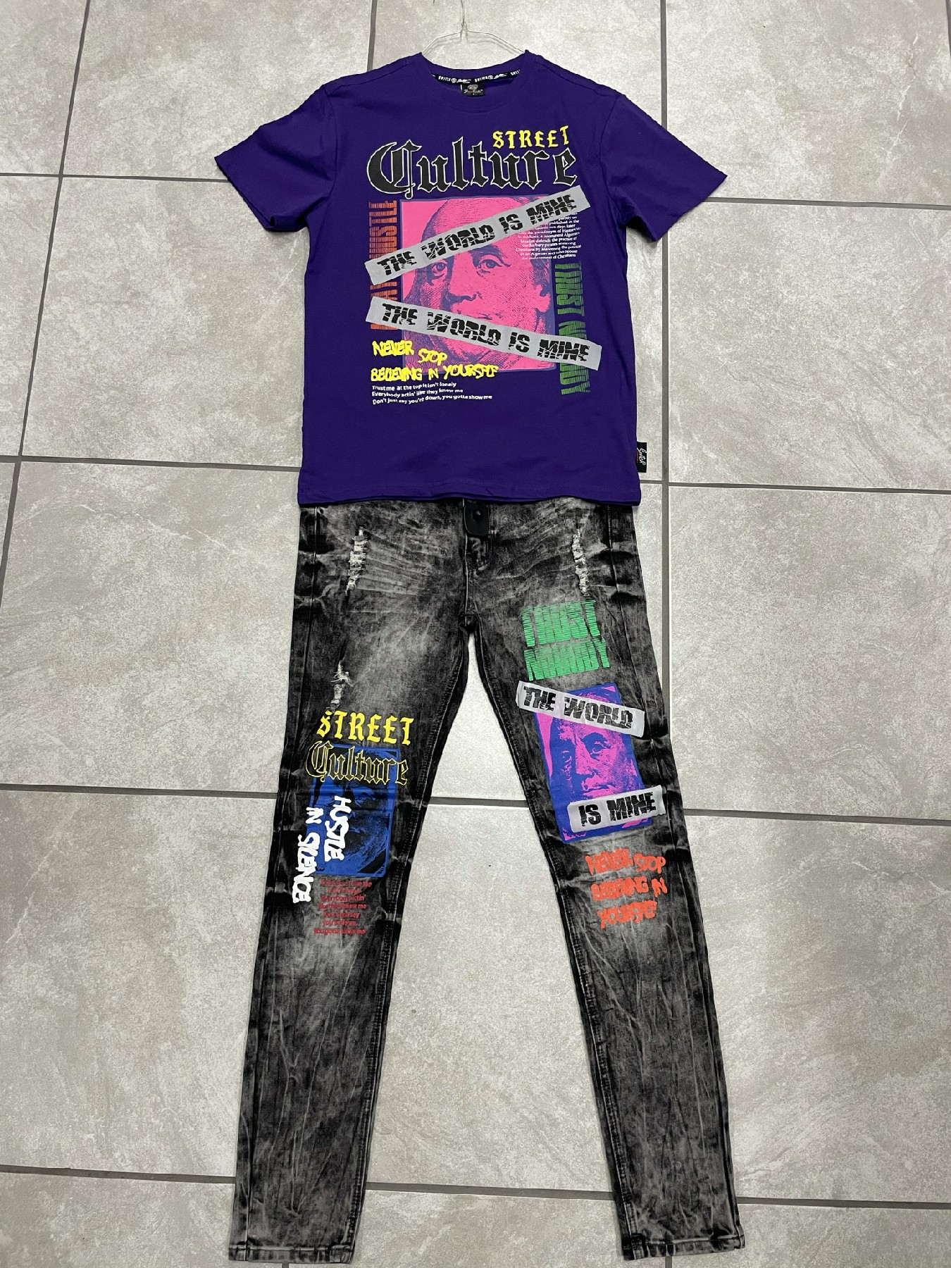 Graffiti Writing Jeans L32