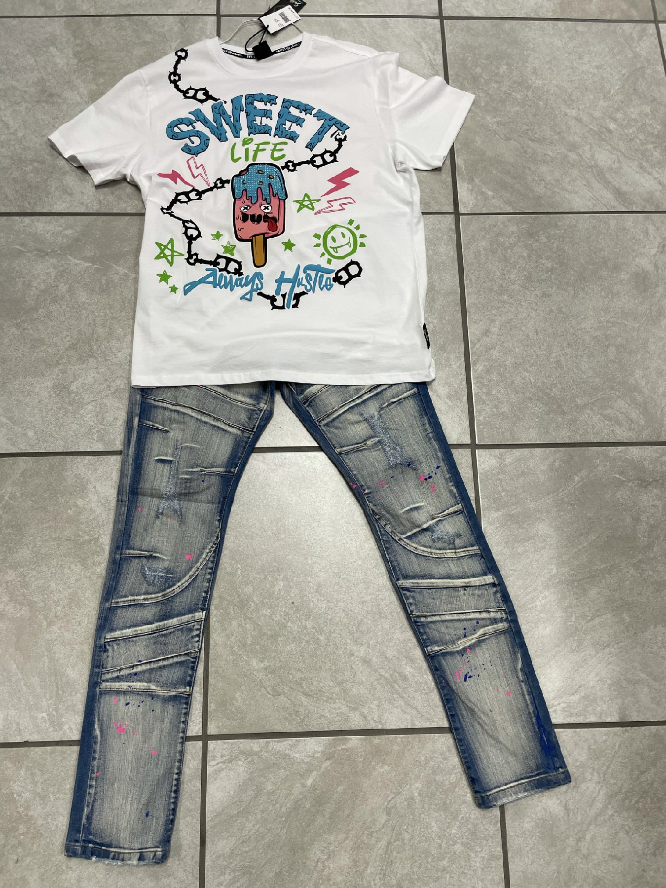 Graffiti Writing Jeans L32