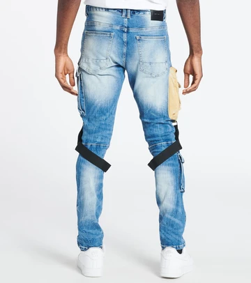 Cargo Strap Jeans