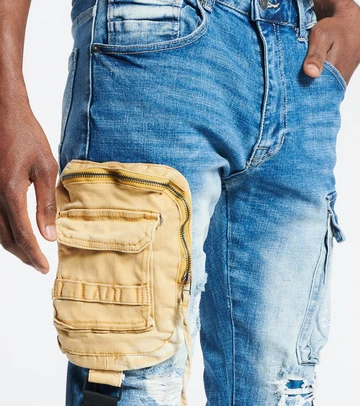 Cargo Strap Jeans